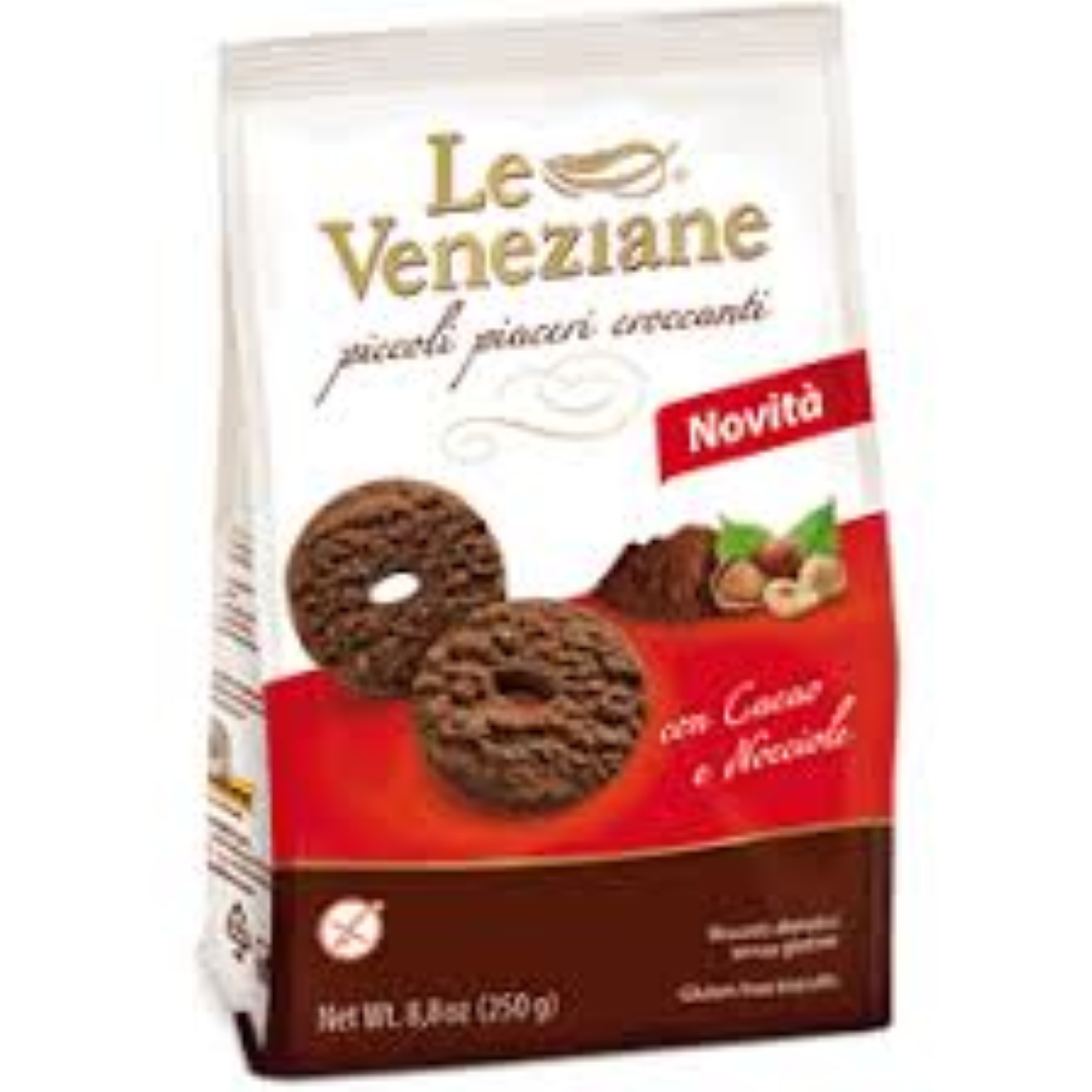 LE VENEZIANE COCOA & HAZELNUT GLUTEN FREE 250G